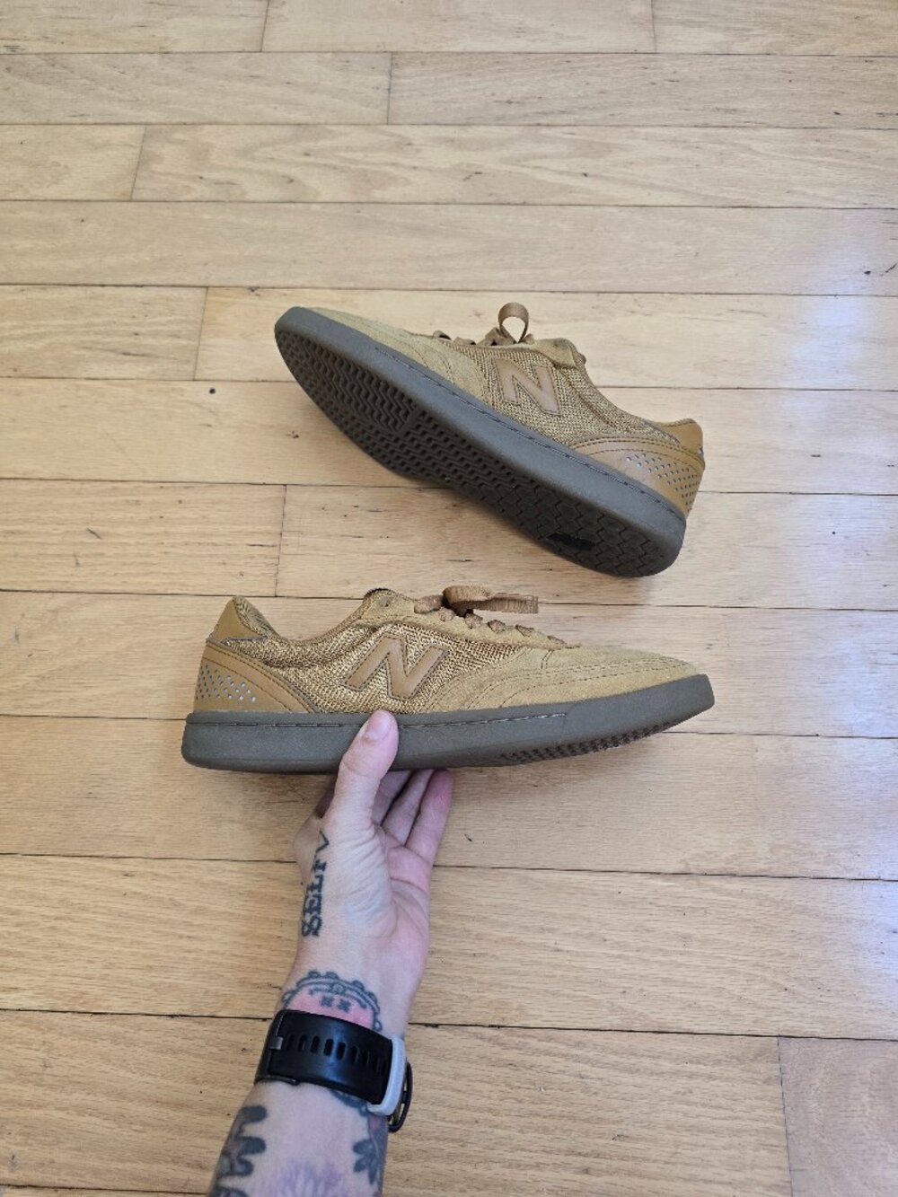 New Balance | Numeric 440 Wheat Tan Monochrome Skater Sneakers | Mens 7